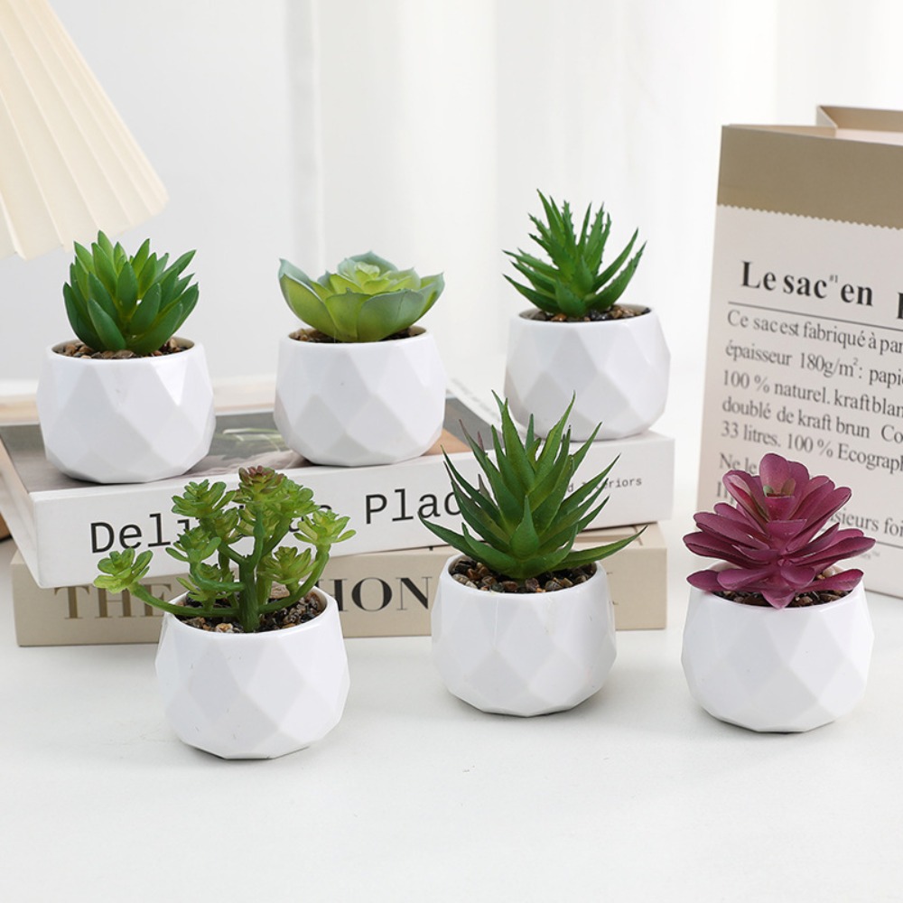 Cactus Mix Pot - Simulatie Evergreen Kunstmatige Vetplant Cactus Kunstplanten
